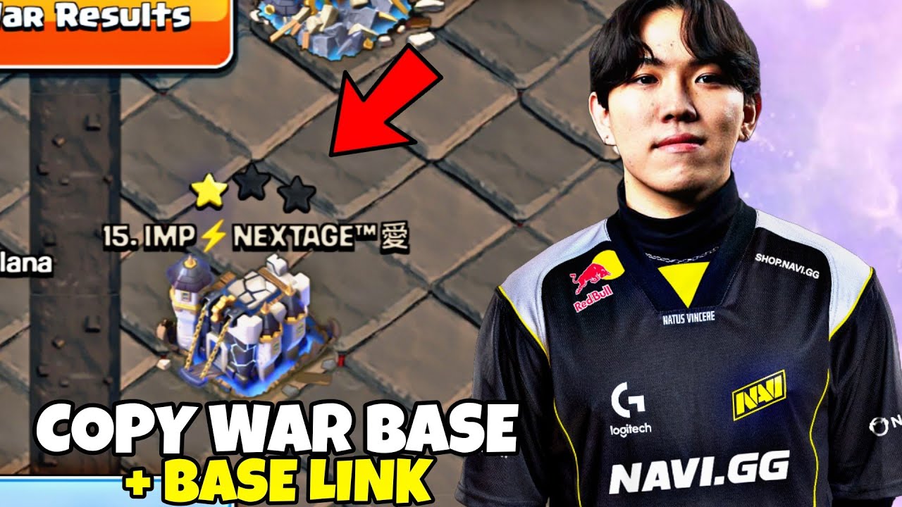 Only 1 Star New Town Hall 18 War Base Link | Th18 Anti 1 Star War Base Copy Link | Clash of Clans