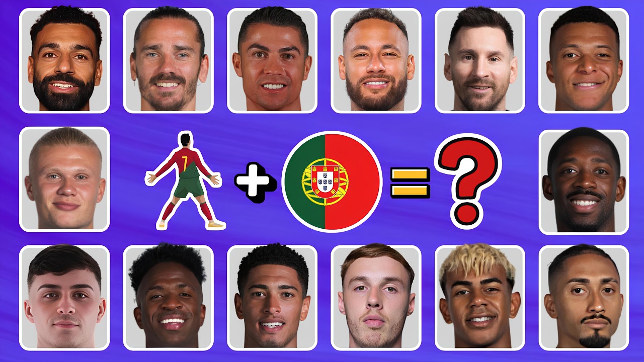 خمن اللاعب من خلال الأغنية + الاحتفال + الجنسية ⚽💯|| رونالدو , ميسي , نيمار