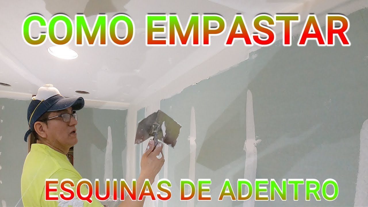COMO EMPASTAR ☝ LAS ESQUINAS/COATING THE CORNERS
