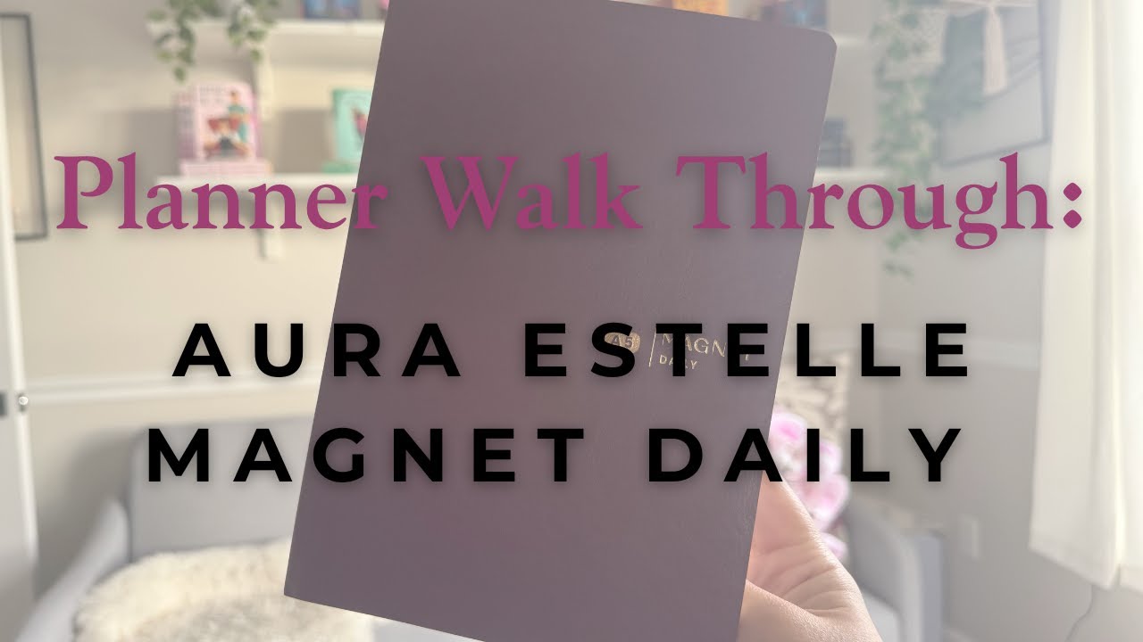 Обзор ежедневника Aura Estelle Magnet Daily формата A5 &mdash; мой выбор на 2026 год.