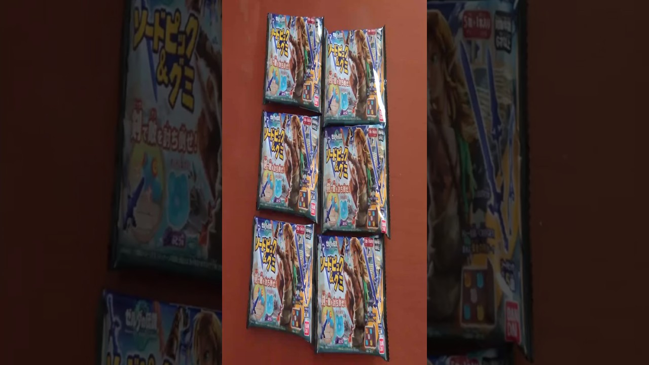 The Legend of Zelda: Tears of the Kingdom Sword Pick & Gummy Unboxing #unboxing #shorts