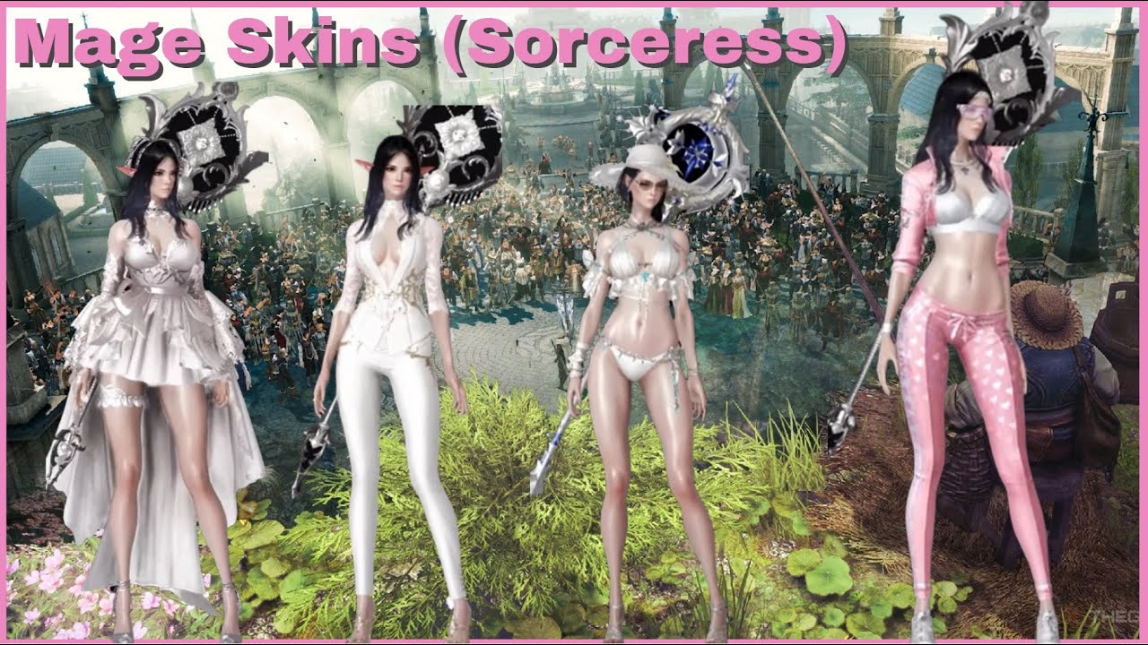 Lost Ark Mage (Sorceress) Avatar / Skins Showcase