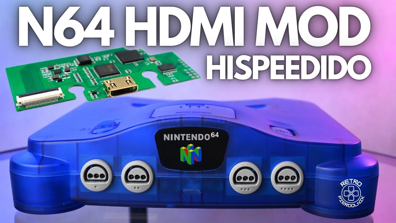 Tani HDMI Mod w Nintendo 64 / Hispeedido N64 HDMI Mod