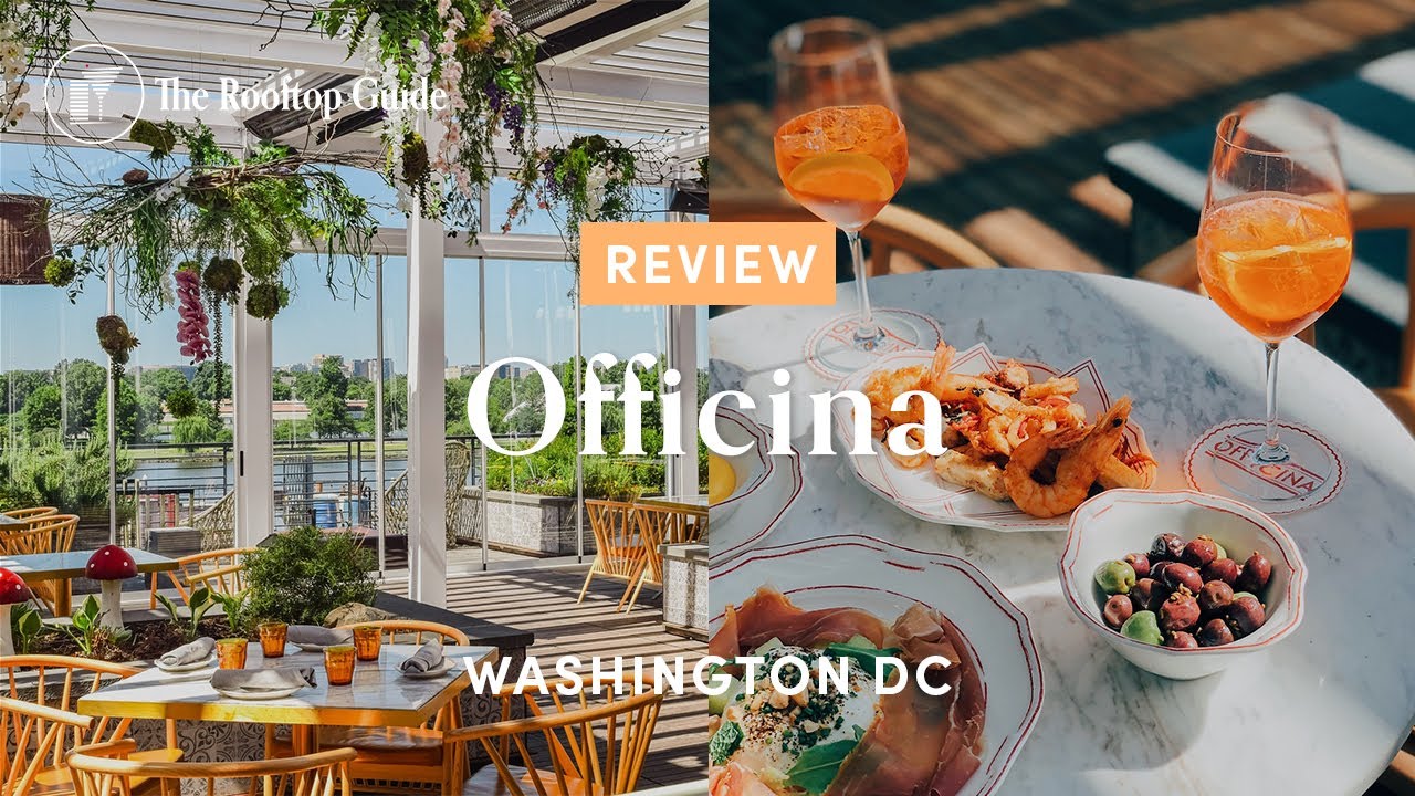 Officina rooftop bar in DC - Review