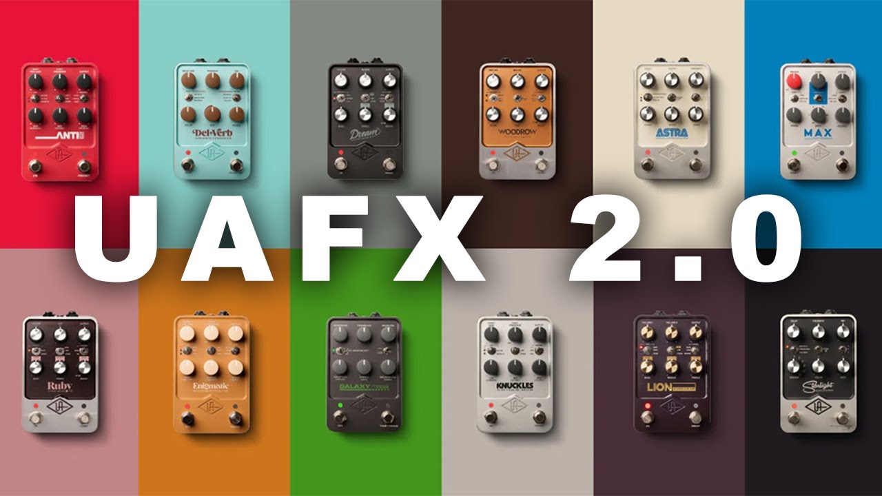 Universal Audio UAFX 2.0登場！　MIDIに対応したUAFXで何ができるの!?