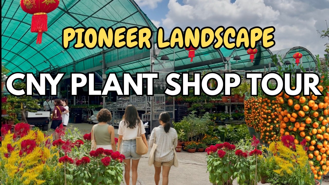 🧧Pioneer Landscape Garden Tour | Festive Plants for Chinese New Year | Year Of The Horse 2026