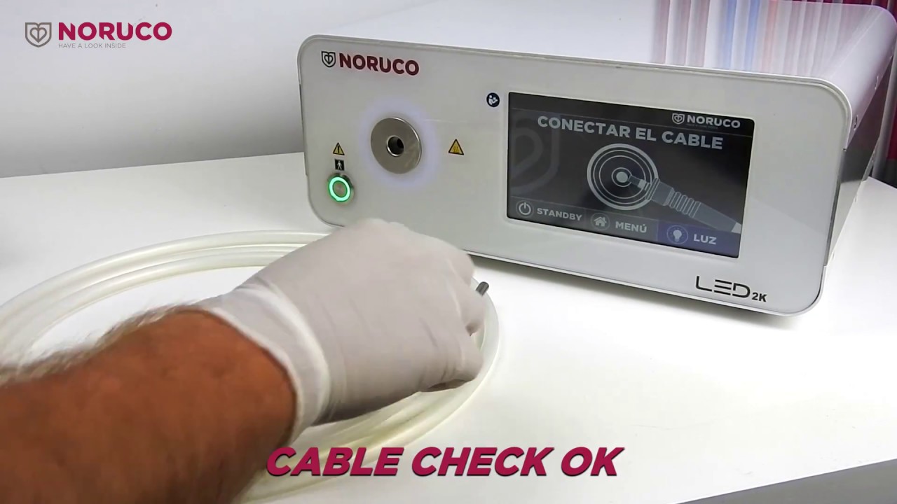Comprobador de Cables de luz fria / Endoscope Light Cable Tester- Noruco NC10