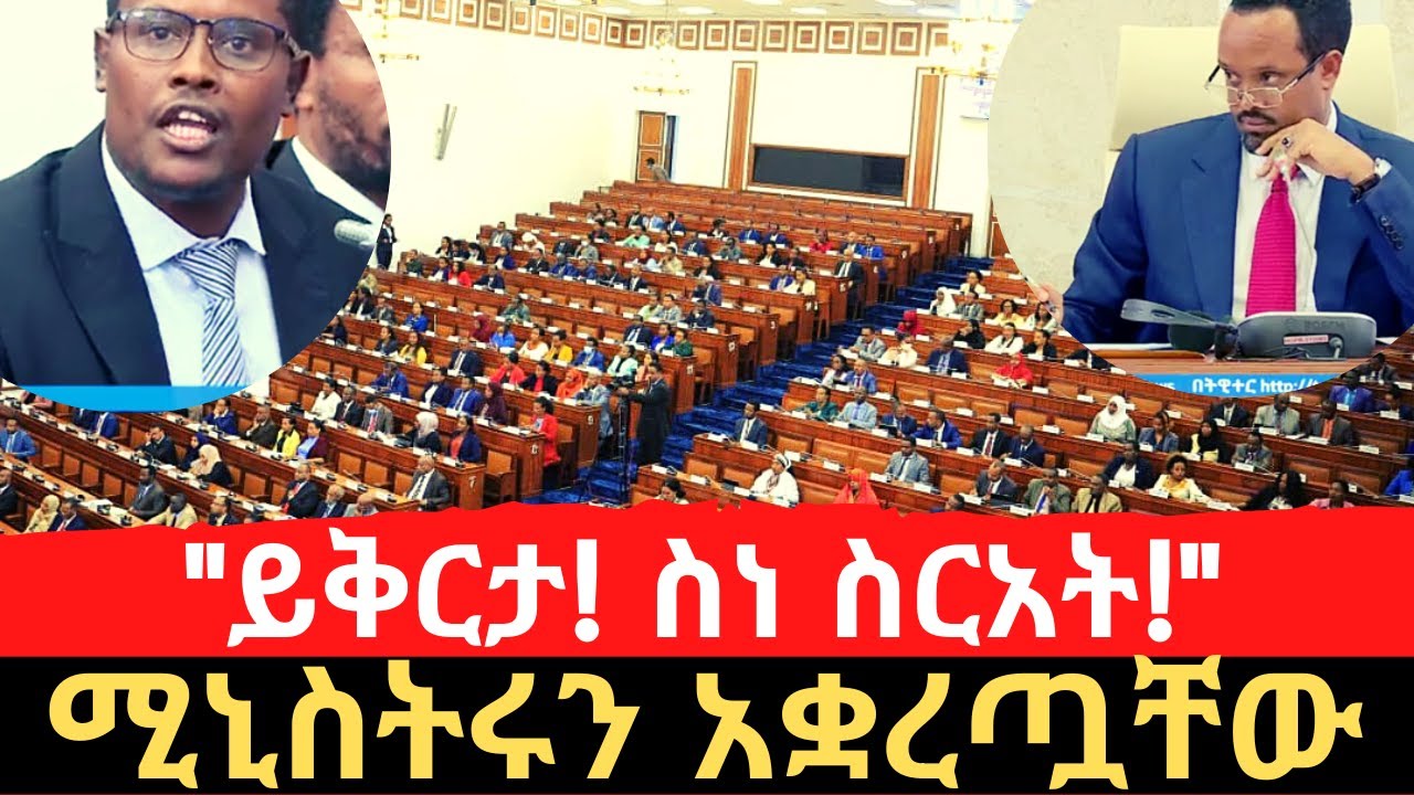 Ethiopia: የምክር ቤት አባል ክርስትያን ታደለ የገንዘብ ምንስትር አህሜድ ሽዴን ንግግር አቋረጡ | Christian Tadele vs Ahmed Shide