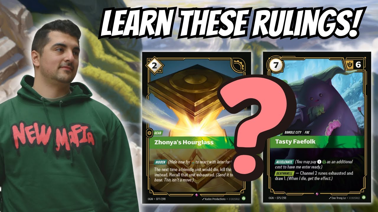 5 правил, которые вам НУЖНО знать! | Riftbound League of Legends TCG Origins
