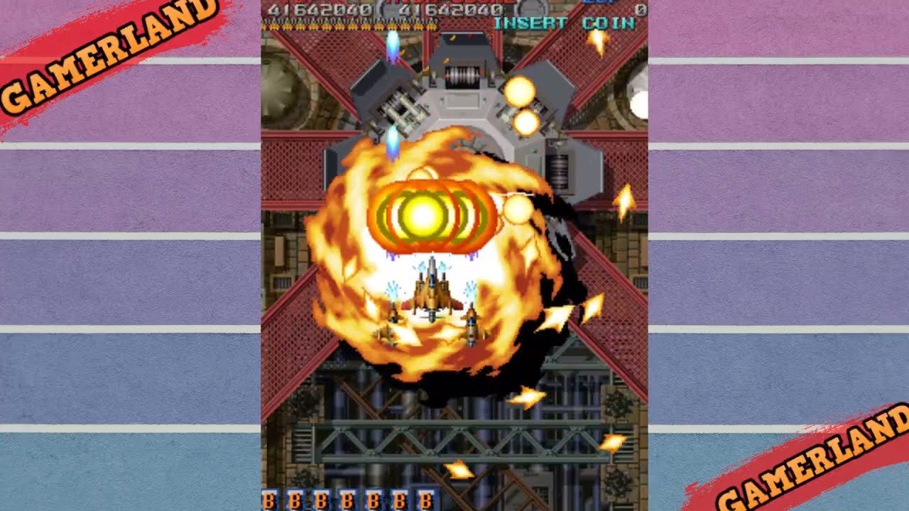 Raiden Fighters 2: Operation Hell Dive SpeedRun Full Game [4k UHD 60fps]