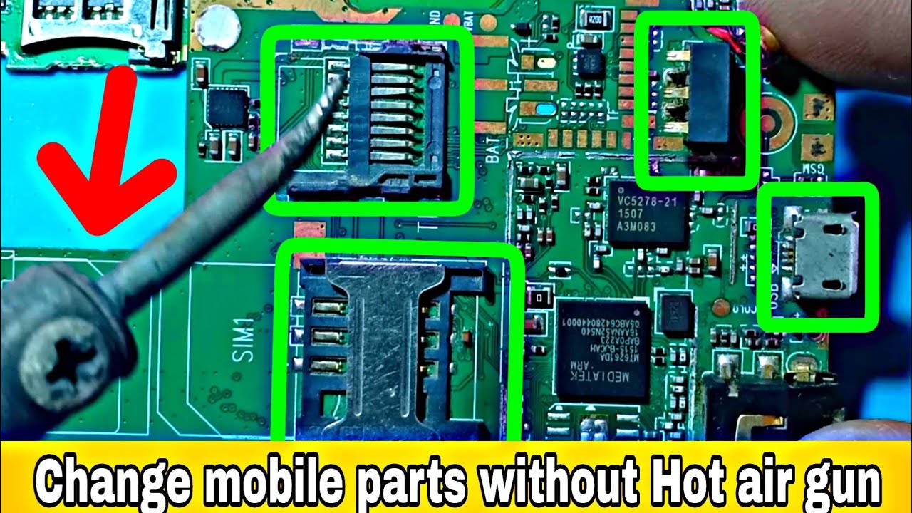 How To Change Mobile All Parts Without Any Hot Air Machine Hindi part 2