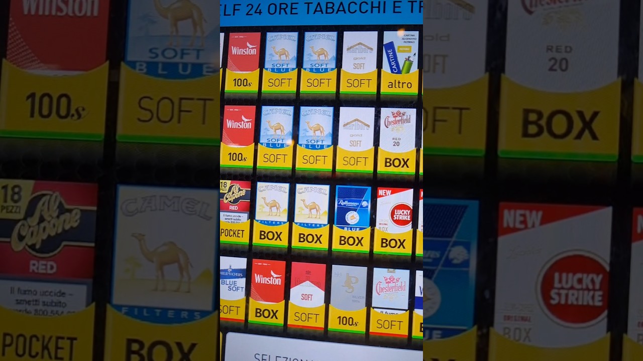 Curiosidades sobre a It&aacute;lia. Sabia que &eacute; muito pr&aacute;tico comprar cigarro l&aacute;