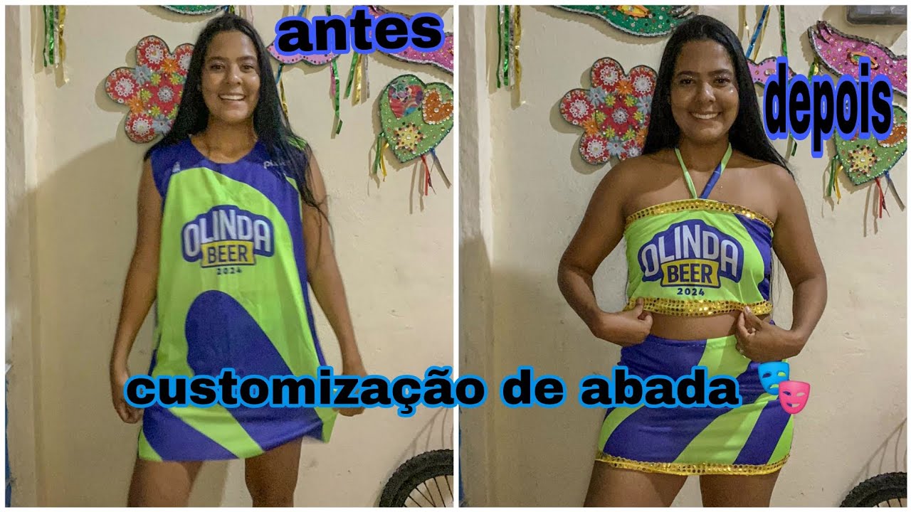 customização de abada fácil de fazer 🎭❤️ MARTA AGUIAR