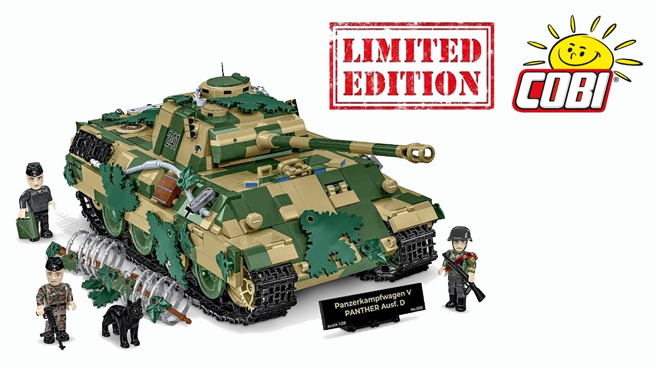 EILMELDUNG: COBI 2599 Pz. Kpfw. V Panther Ausf. D Limited Edition