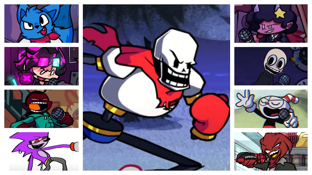 Bad to the Bone, but Every Turn a Different Cover is Used 🎶 FNF Indie Cross Update BETADCIU