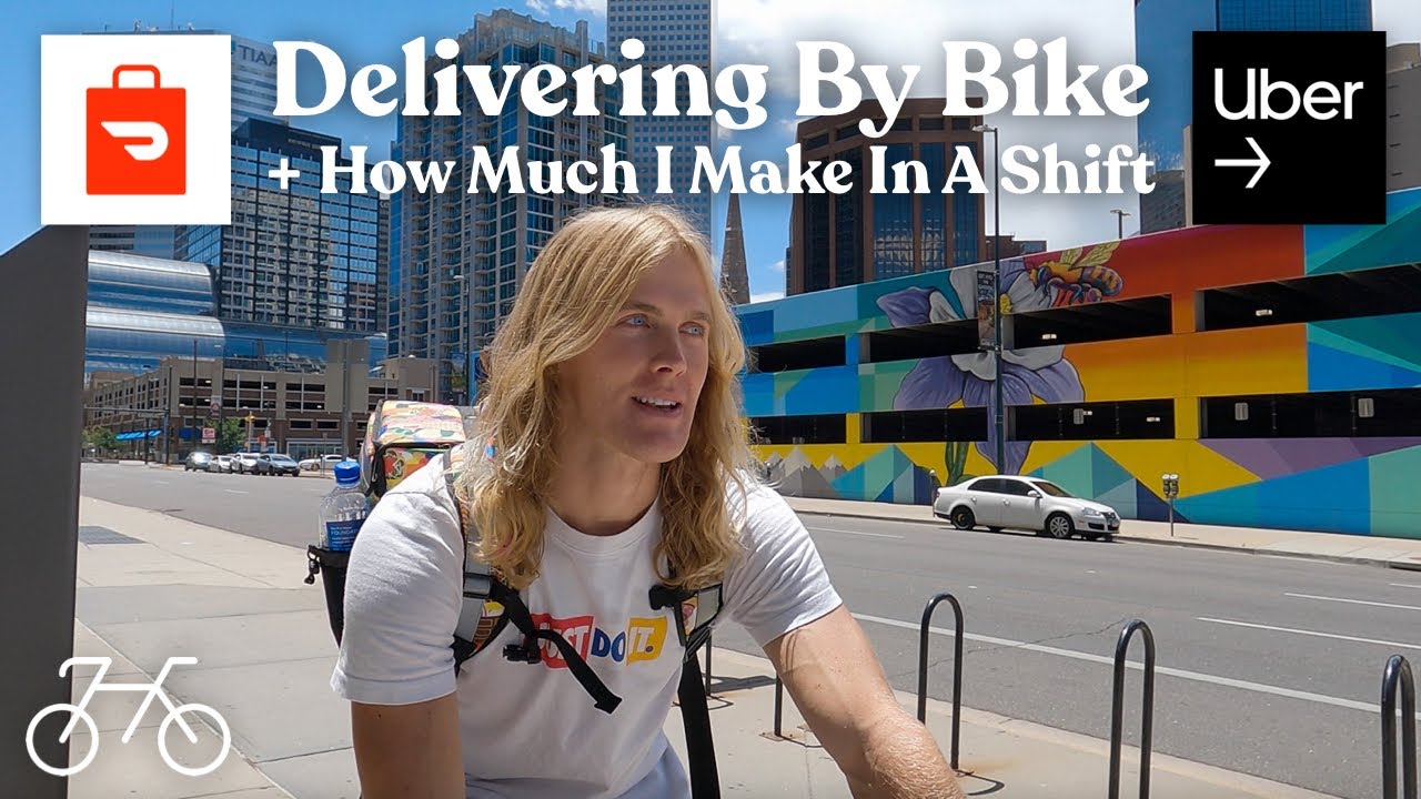 Delivering Uber Eats & DoorDash On My Bike Vs. A Car + How Much I Make In A Shift