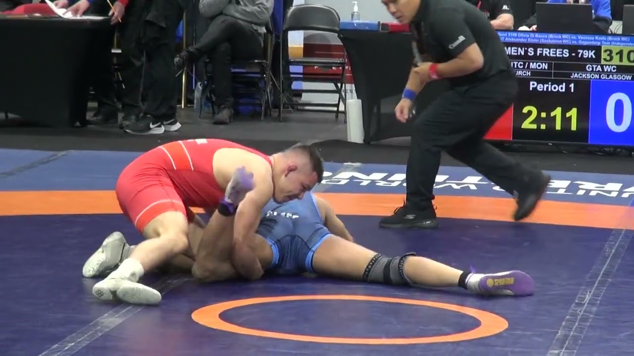 2024 Sr CDN Nat GOLD FS79kg Connor Church (MTL) vs Jackson Glasgow (GTA)