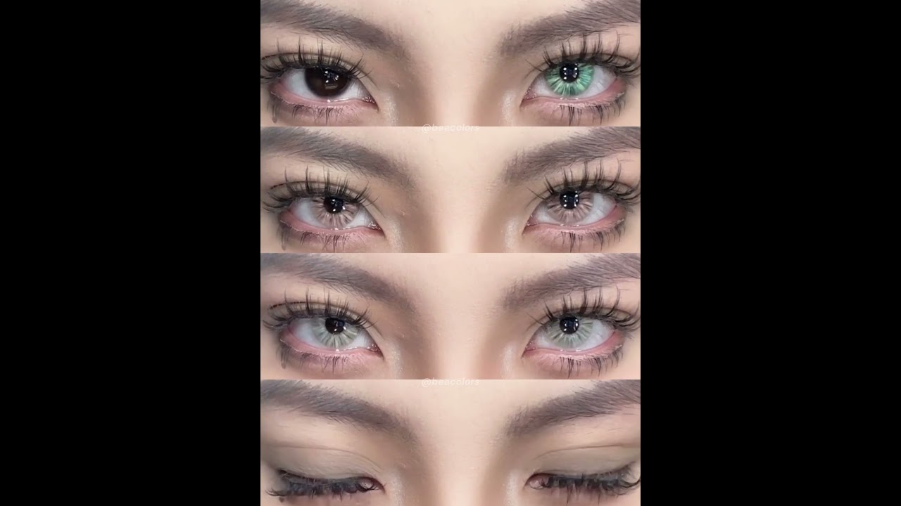 [BEACOLORS] #hotselling  Want to see this lens in production?💬👍 #contactlenses #routines #fyp#grwm