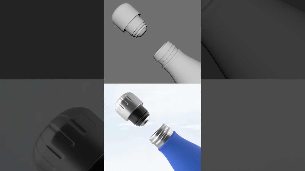The Rendering Process of a - 3D Product Animation - 3D Product Visualization - 3D Product @Pixench