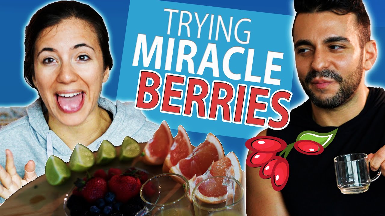First Time Trying Miracle Berries I ELIANA GHEN