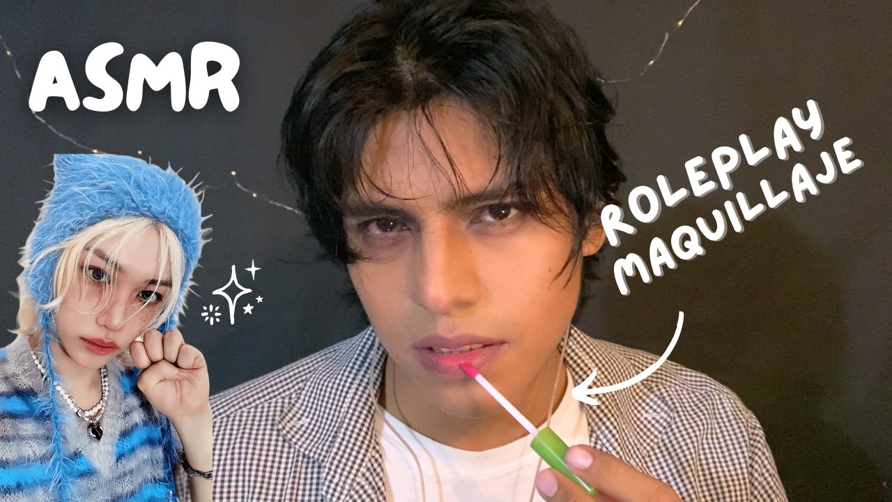 ASMR Clase de autoMaquillaje para tu Debut (Roleplay Kpop)✨