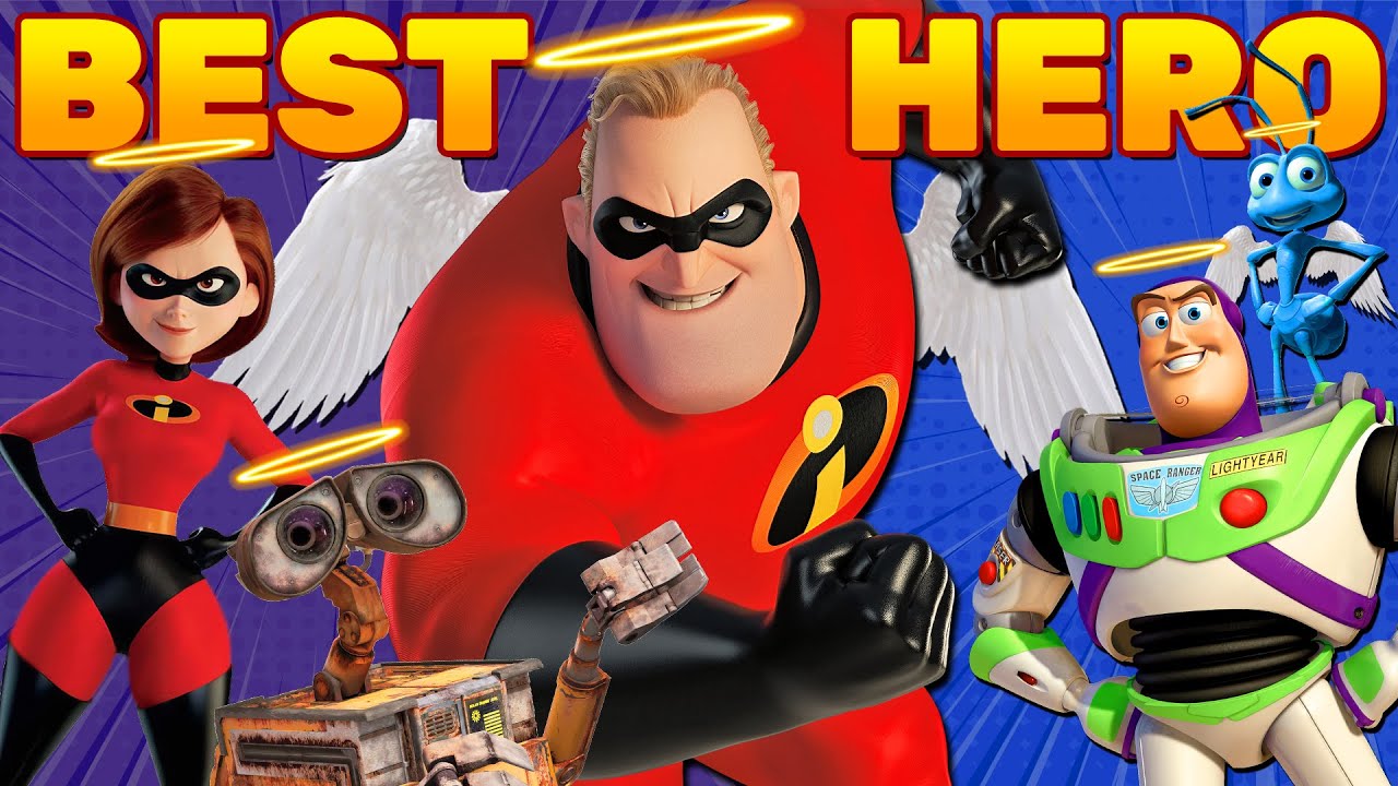 Каждый герой PIXAR: от эгоистичного до самого героического