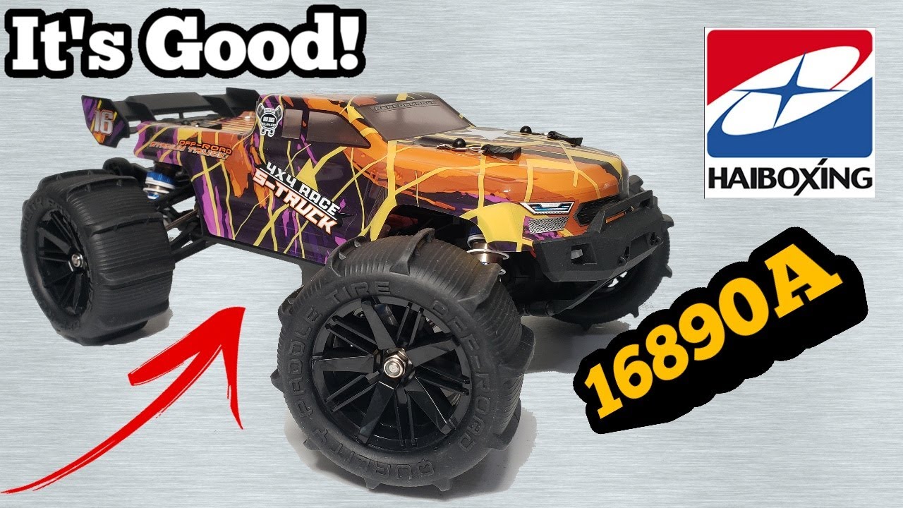 HBX 16890A 4X4 Brushless RC Truggy.