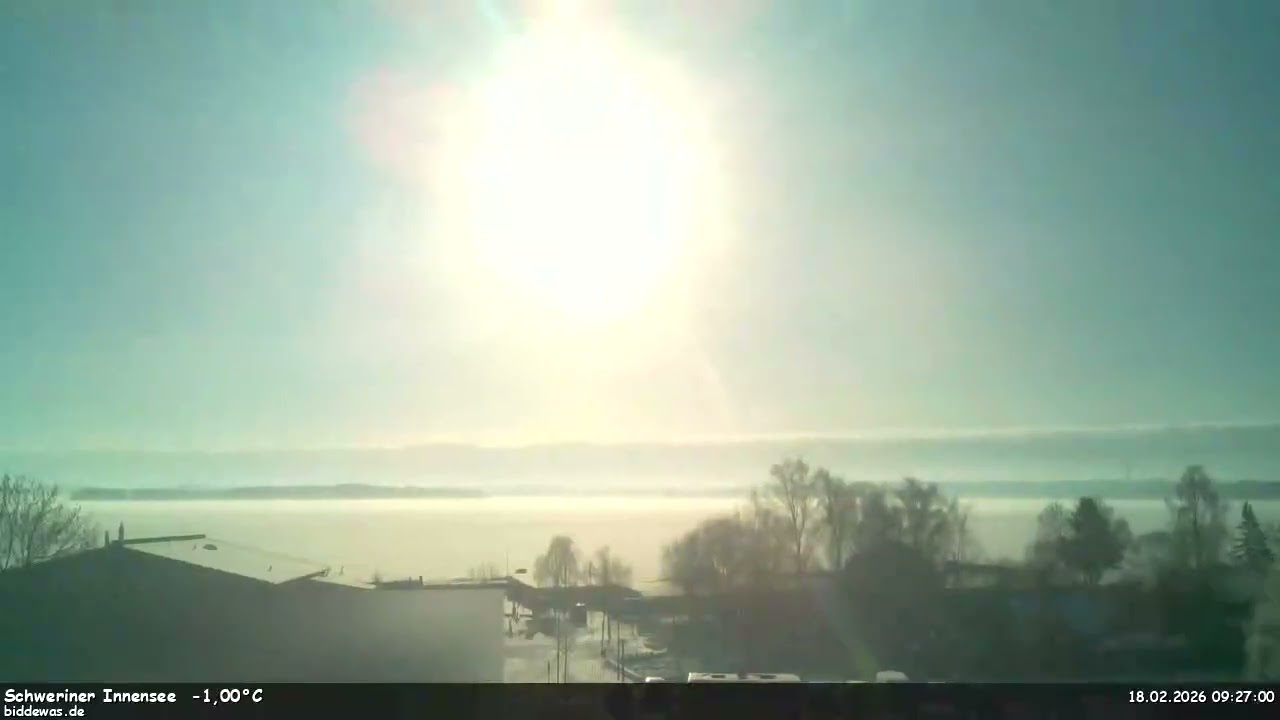 Schweriner Innensee Zeitraffer 2026-02-18