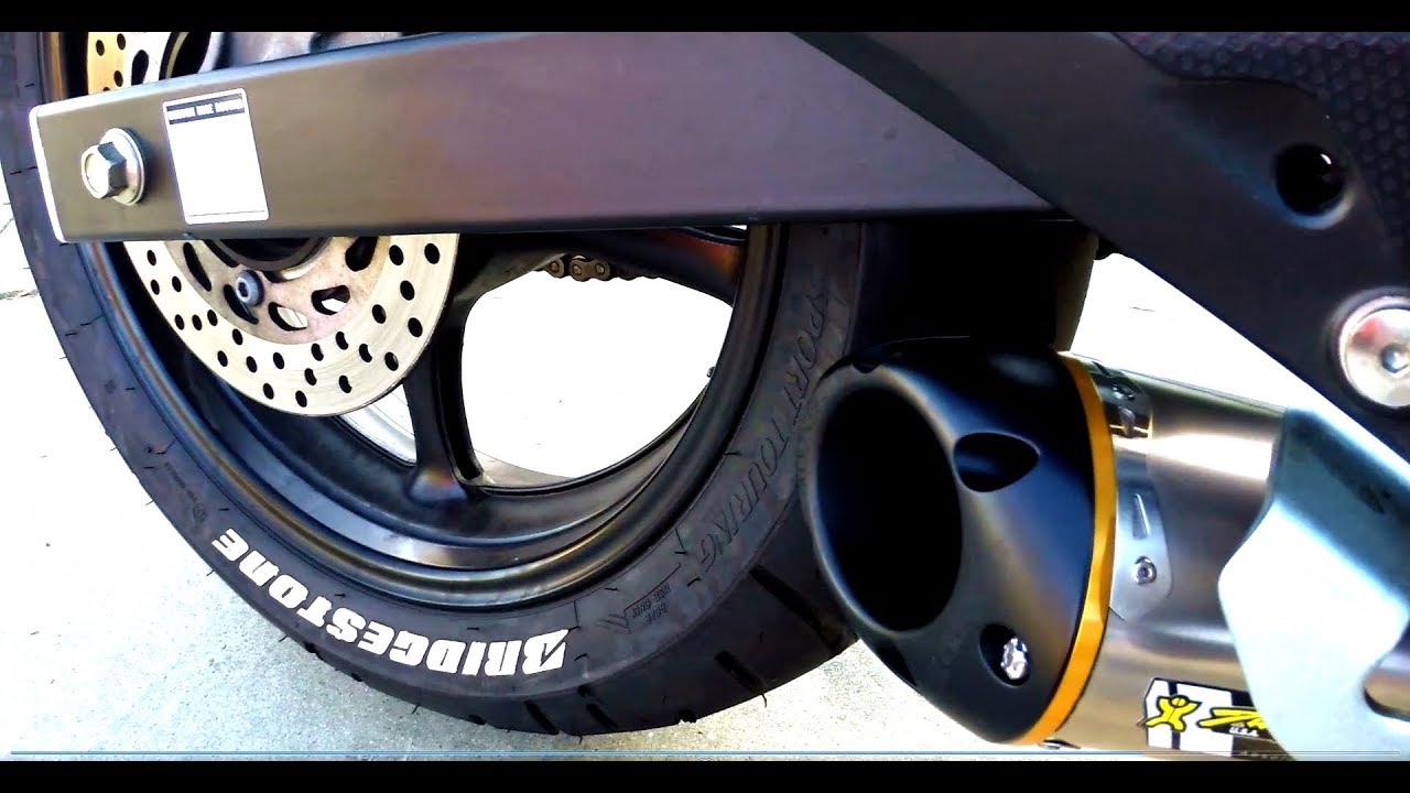 2016 Yamaha FZ6R Two Brothers Racing Exhaust Comparison