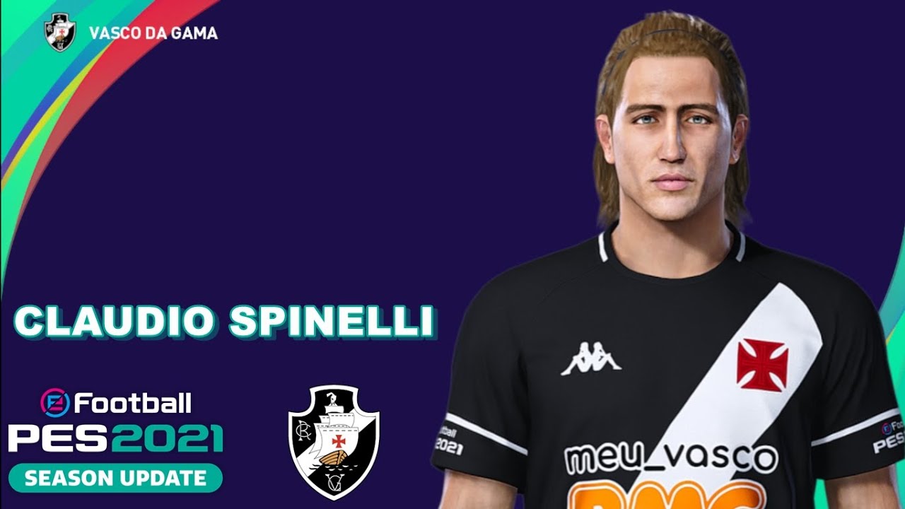 CLAUDIO SPINELLI PES 2021 (VASCO) EFOOTBALL COMO FAZER