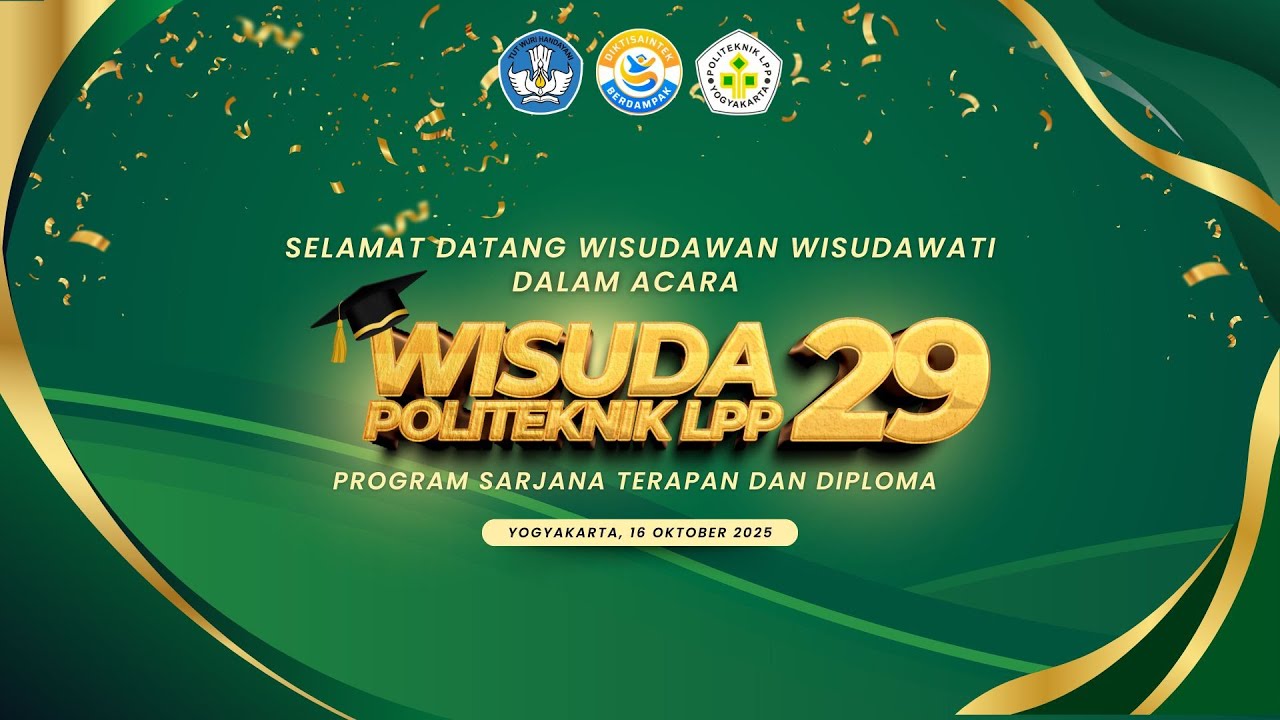 Wisuda Ke 29 Politeknik LPP Yogyakarta