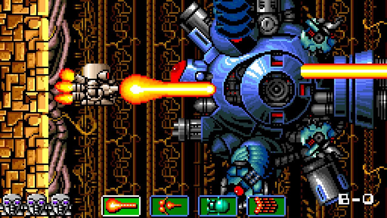 Atomic Robo-Kid Longplay (Arcade) [QHD]