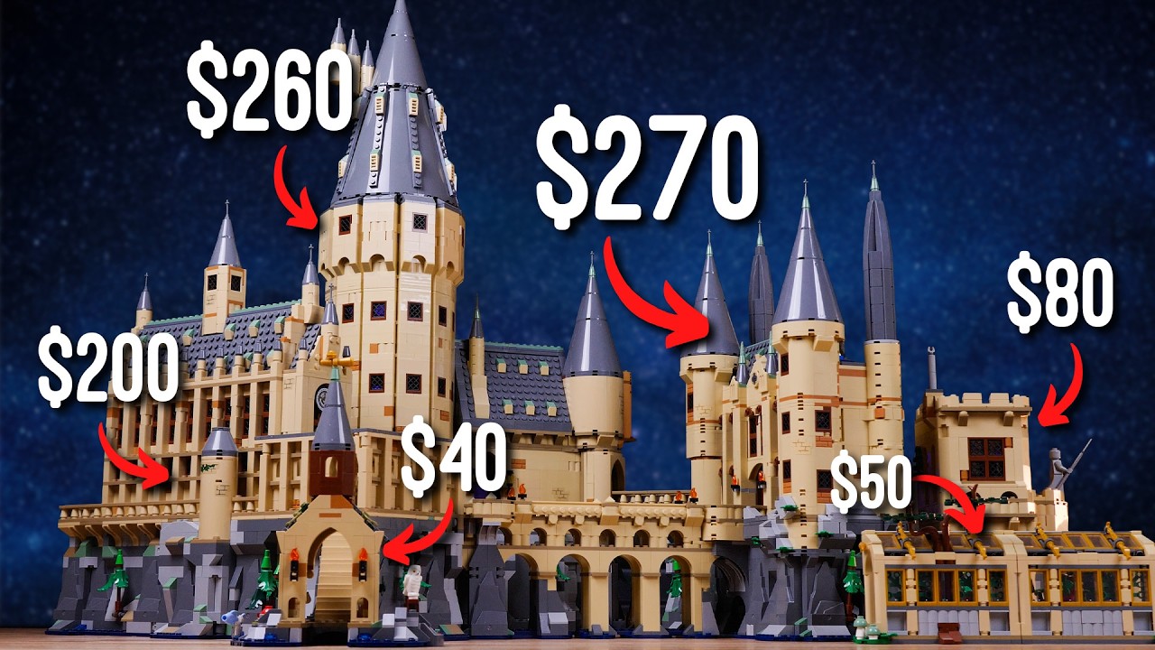 The New LEGO Hogwarts is INSANE