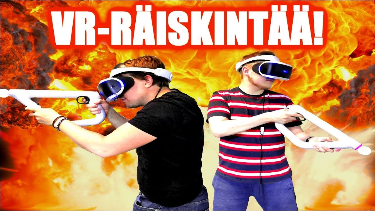 PELATAAN VR-RÄISKINTÄPELEJÄ!