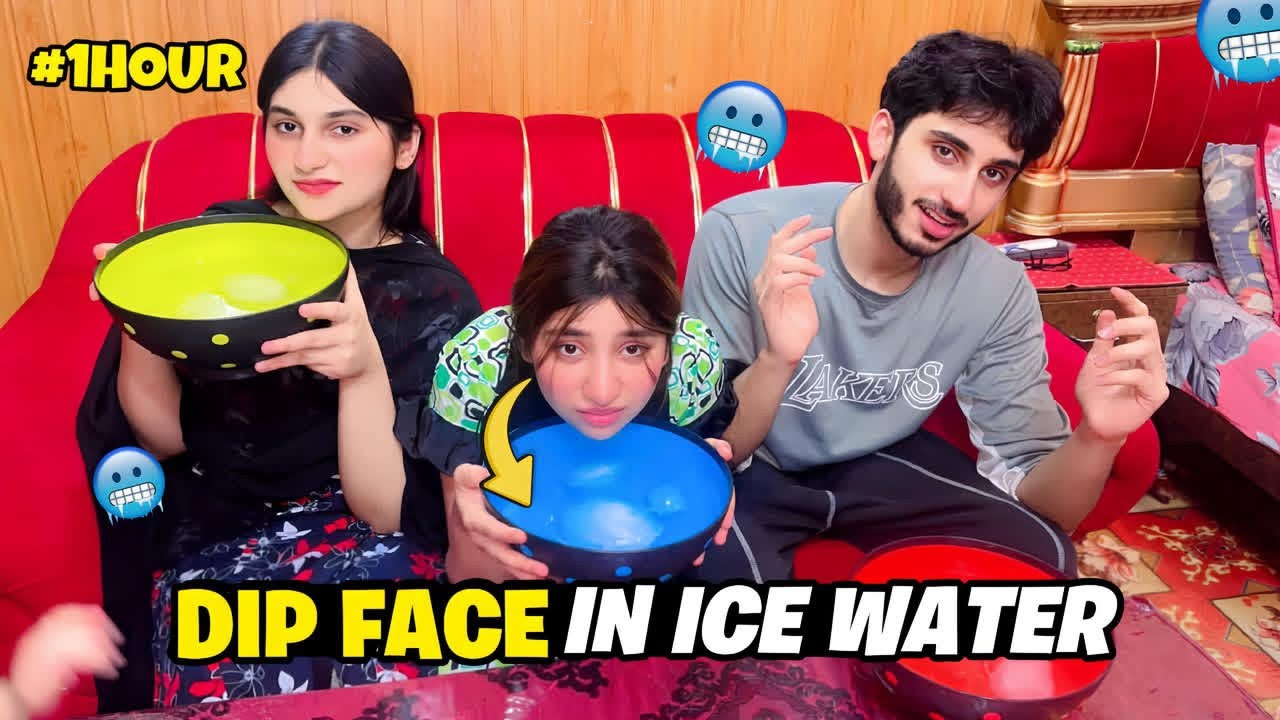 Dip Face In Ice Water | Challenge Vlog | Family Daily Vlogs 