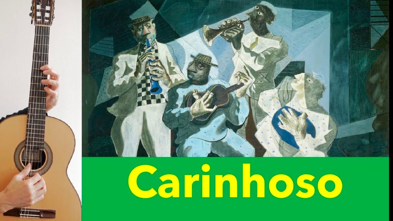 Carinhoso (Pixinguinha), Arranged for guitar, Tutorial with sheet and Tab