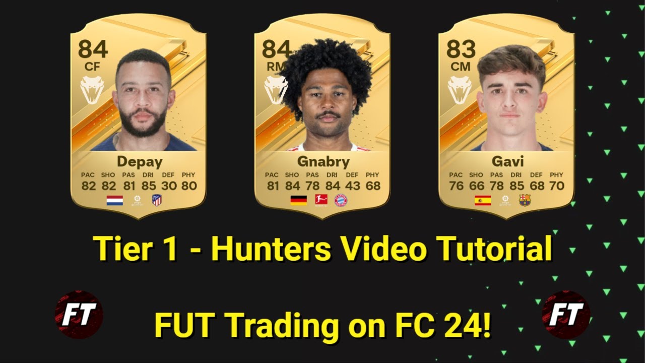 HOW TO CHEMISTRY STYLE TRADE WITH HUNTERS ON FC 24 USING FUT TRADING!