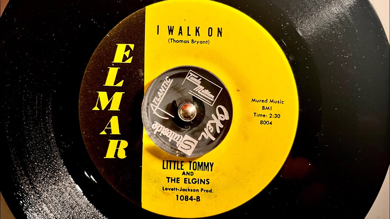 Little Tommy And The Elgins  I Walk on  1962  60s  soul oldies  Early soul 