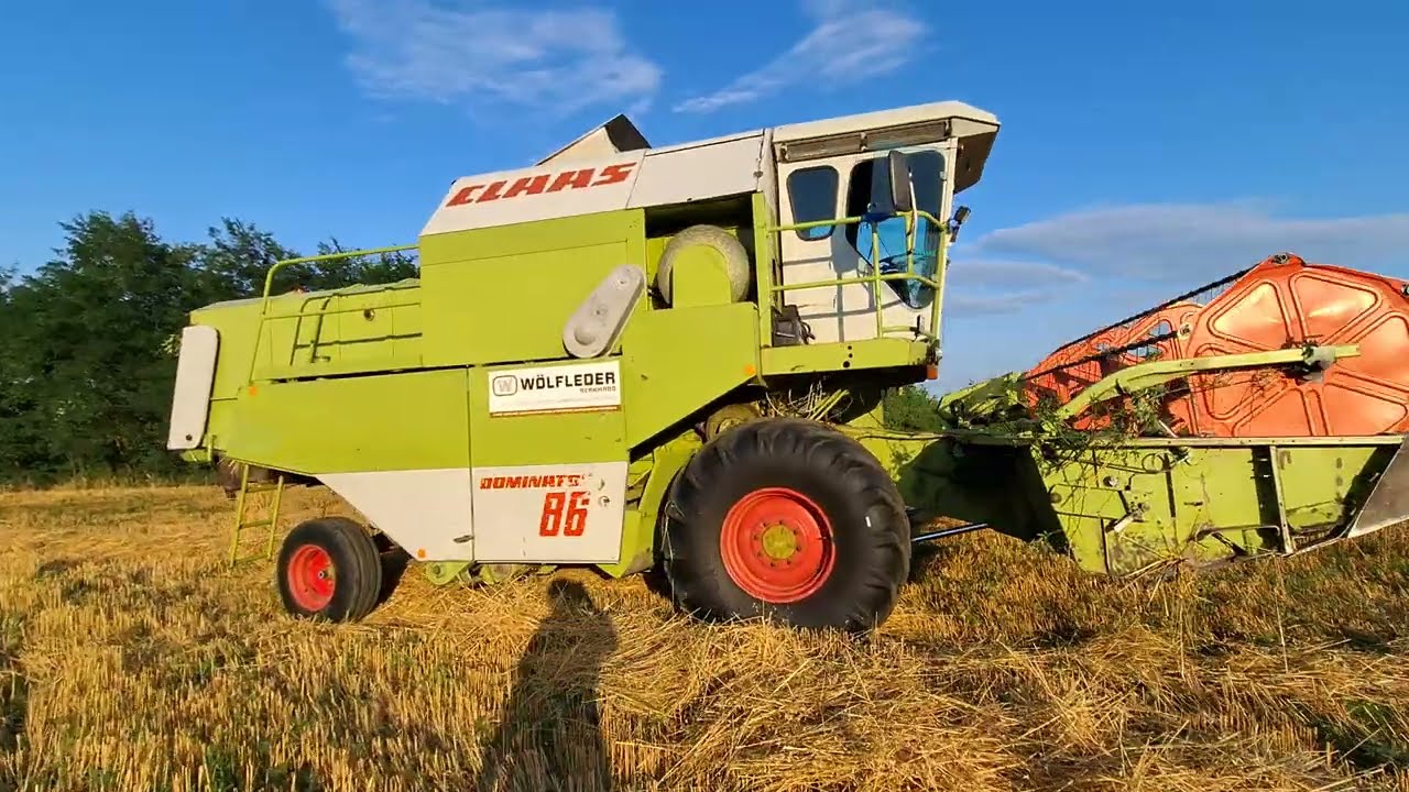Vrsaj zobi! Claas Dominator 86🌾