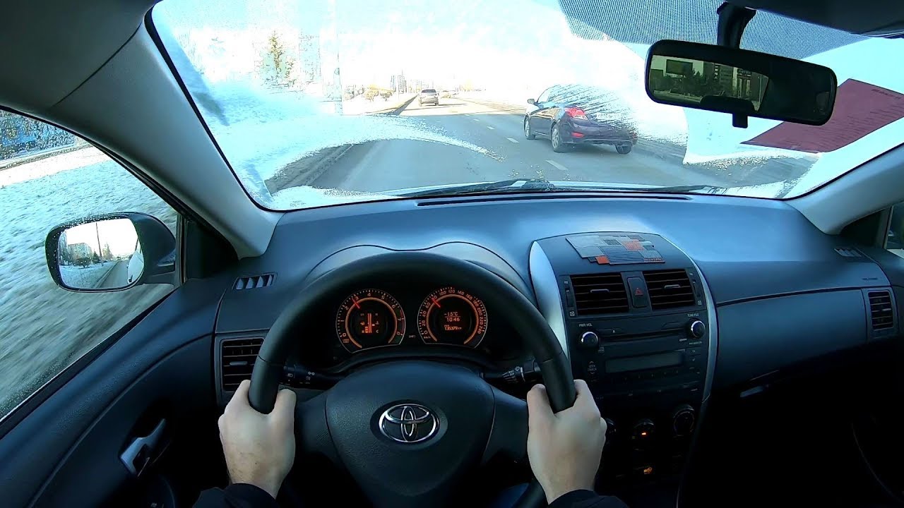 2008 Toyota Corolla 1.4L (97) POV TEST DRIVE