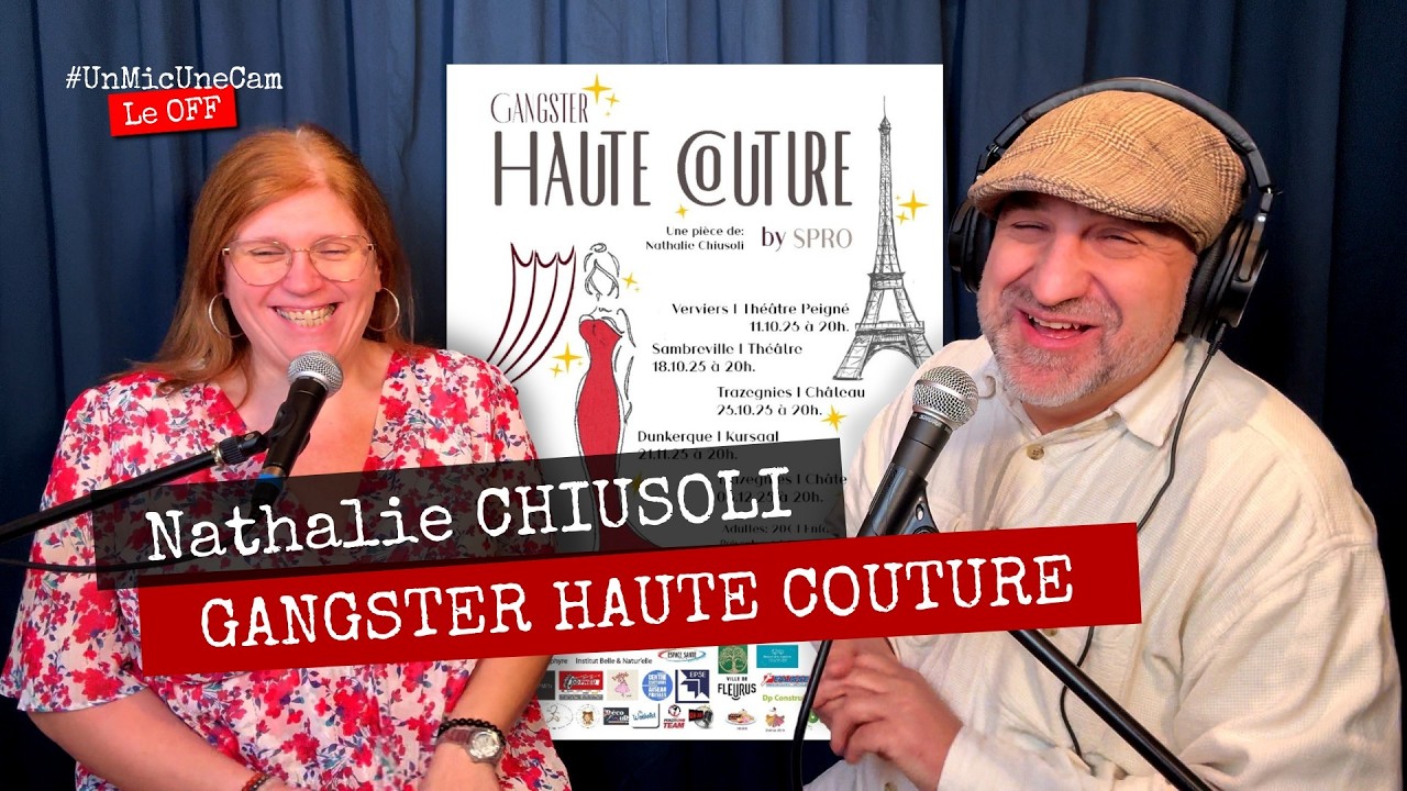 Bientôt au Kursaal, Palais des Congrès Dunkerque ! Gangster Haute Couture, Nathalie Chiusoli, SPRO.