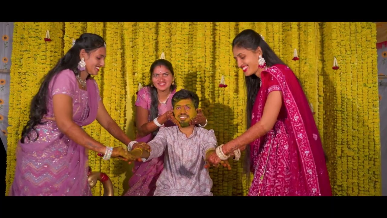 Mahesh haldhi functin ♥️♥️♥️♥️mahesh Swathi marriage vibes 