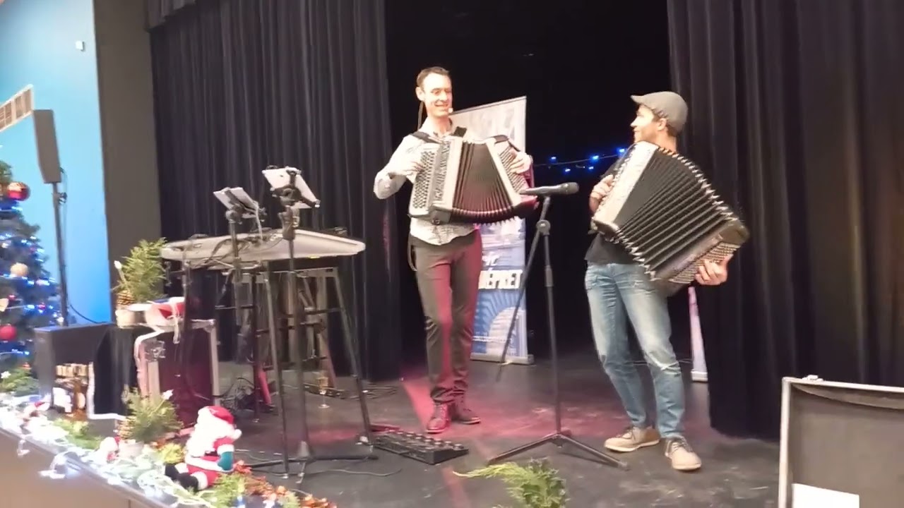 Cédric Dépret et Kévin Legrand, bal de Noël 🎄 🎅