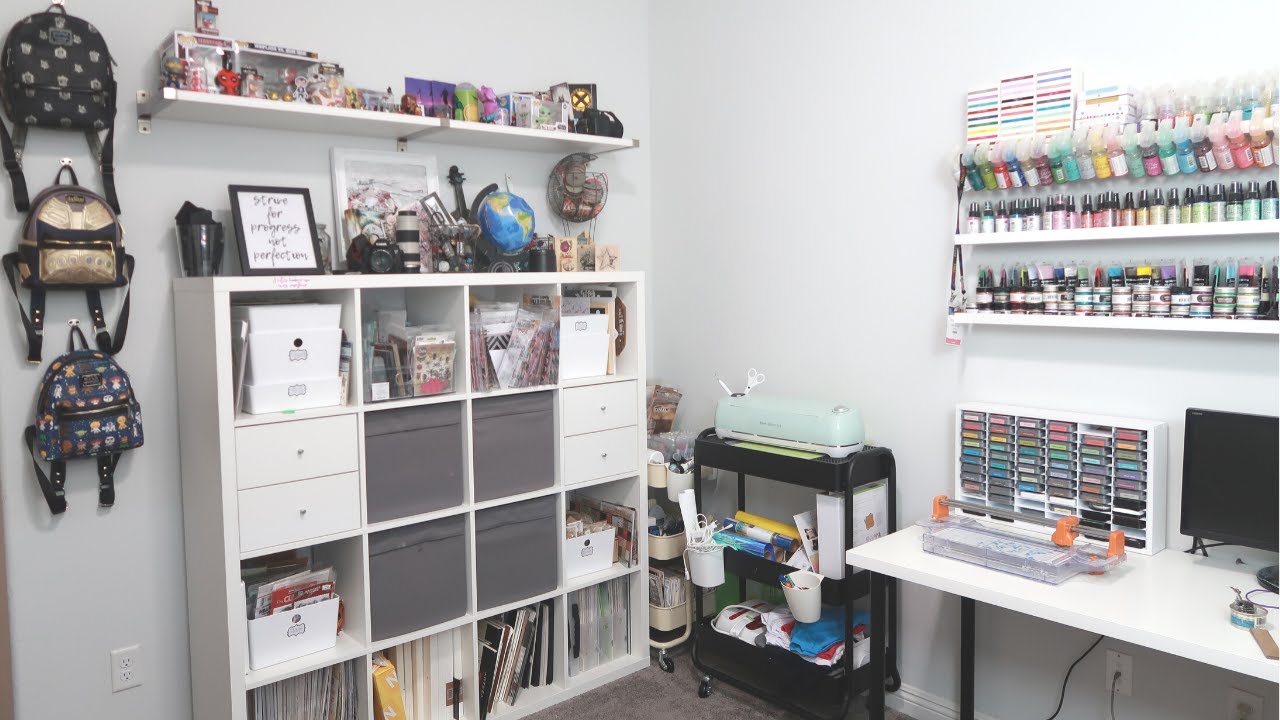 NEW 2021 CRAFT ROOM tour and organization IDEAS