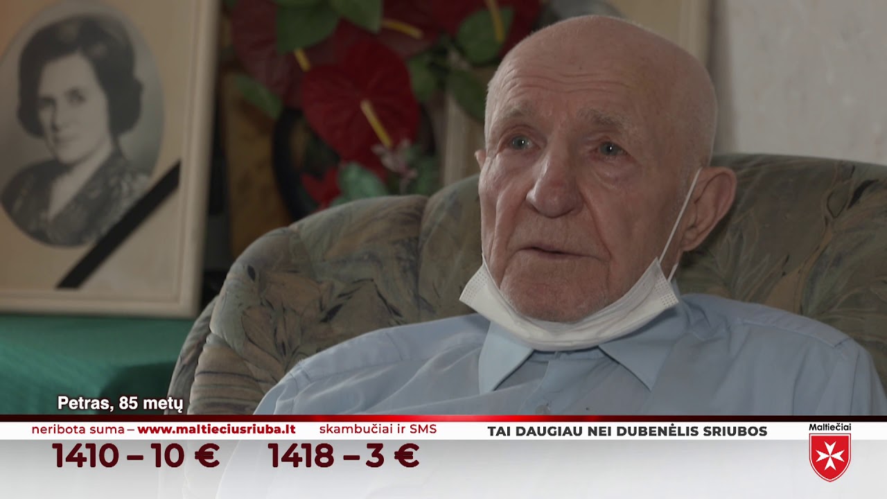 Prienai. Senelius lanko Jaunieji maltiečiai