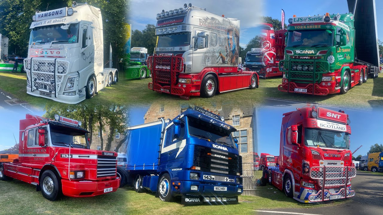 Trucks leaving Truckfest Scotland 2025 #2