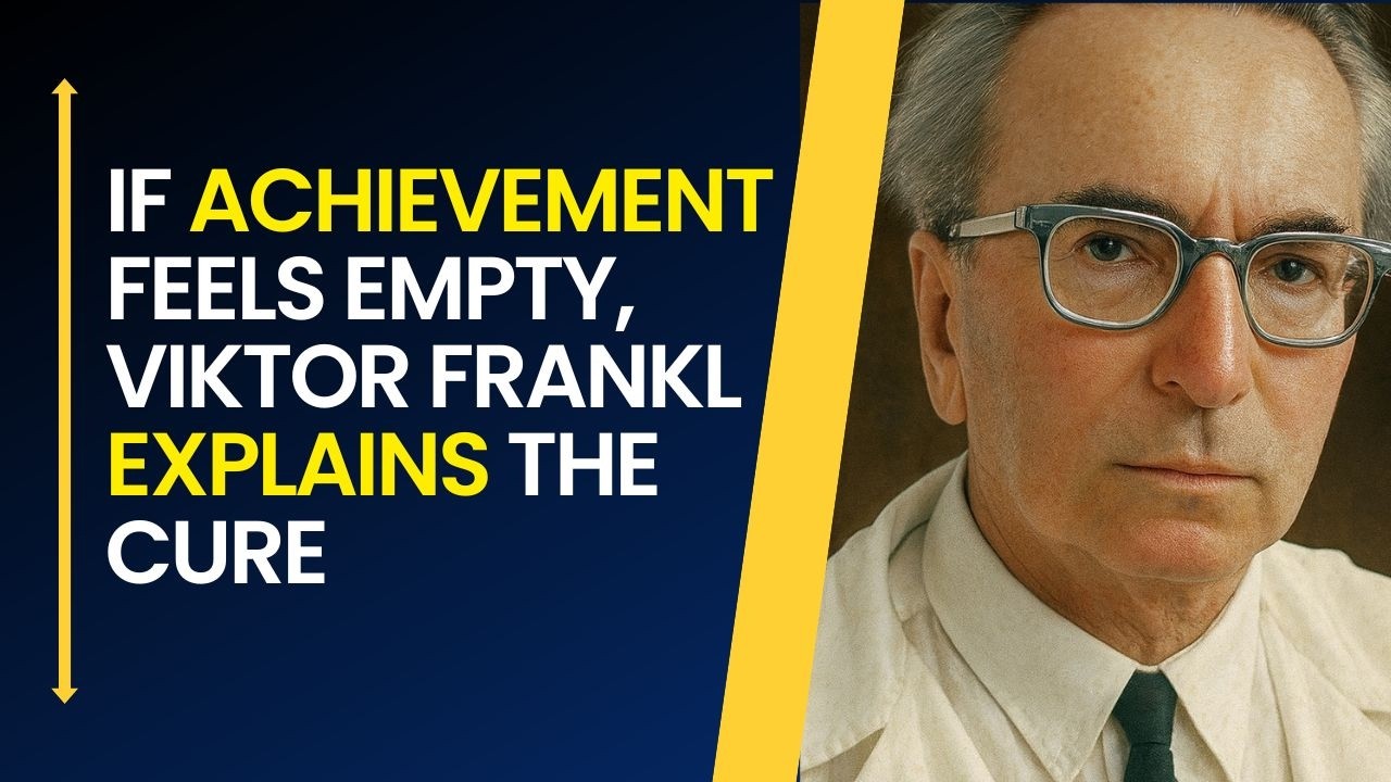 If Achievement Feels EMPTY, Viktor Frankl Explains the Cure