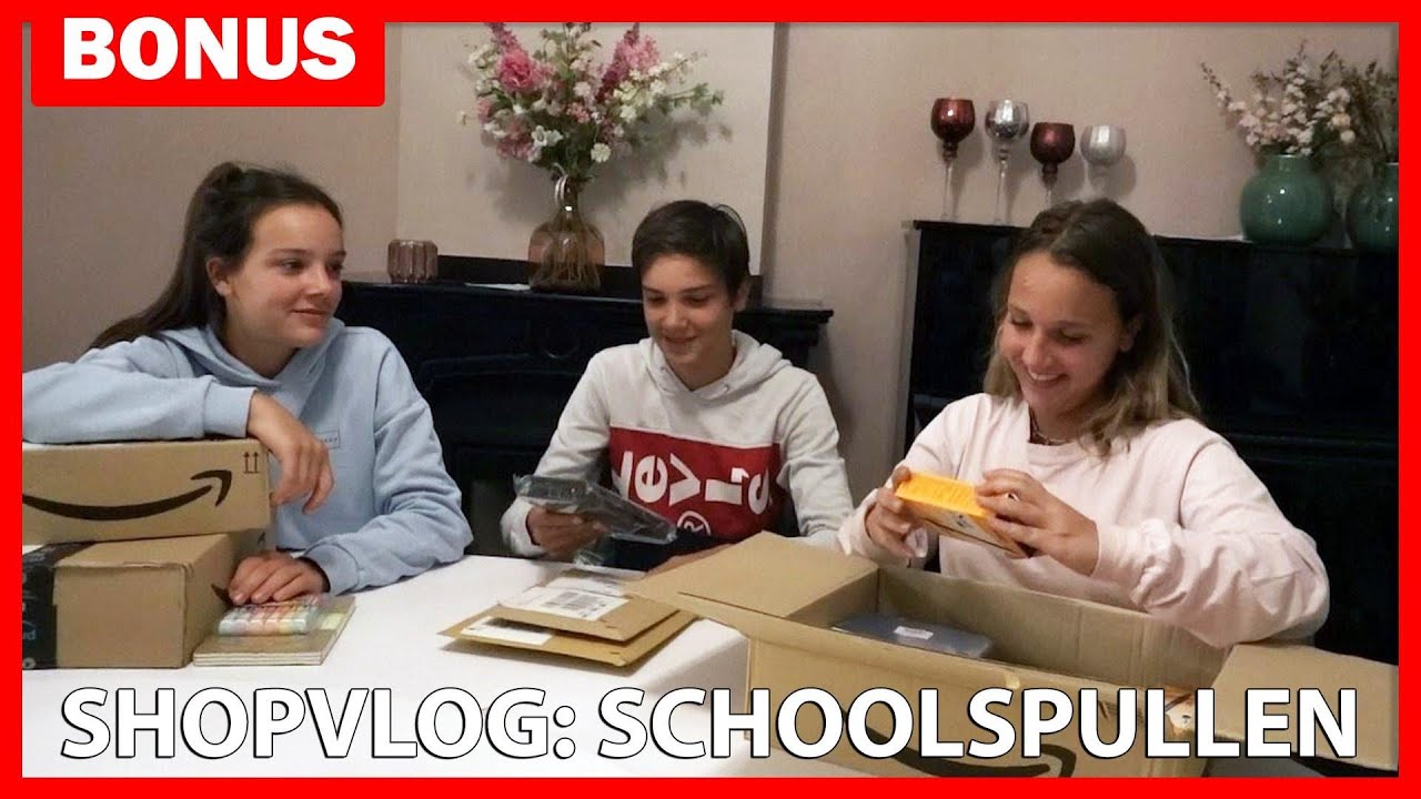 BONUS: SHOPVLOG: ONLINE SCHOOLSPULLEN SHOPPEN VOOR HET NIEUWE JAAR!!