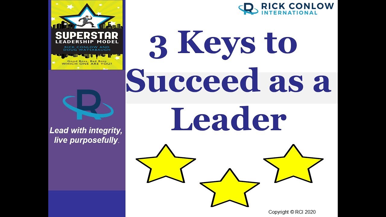 3 Keys to Succeed as a Leader