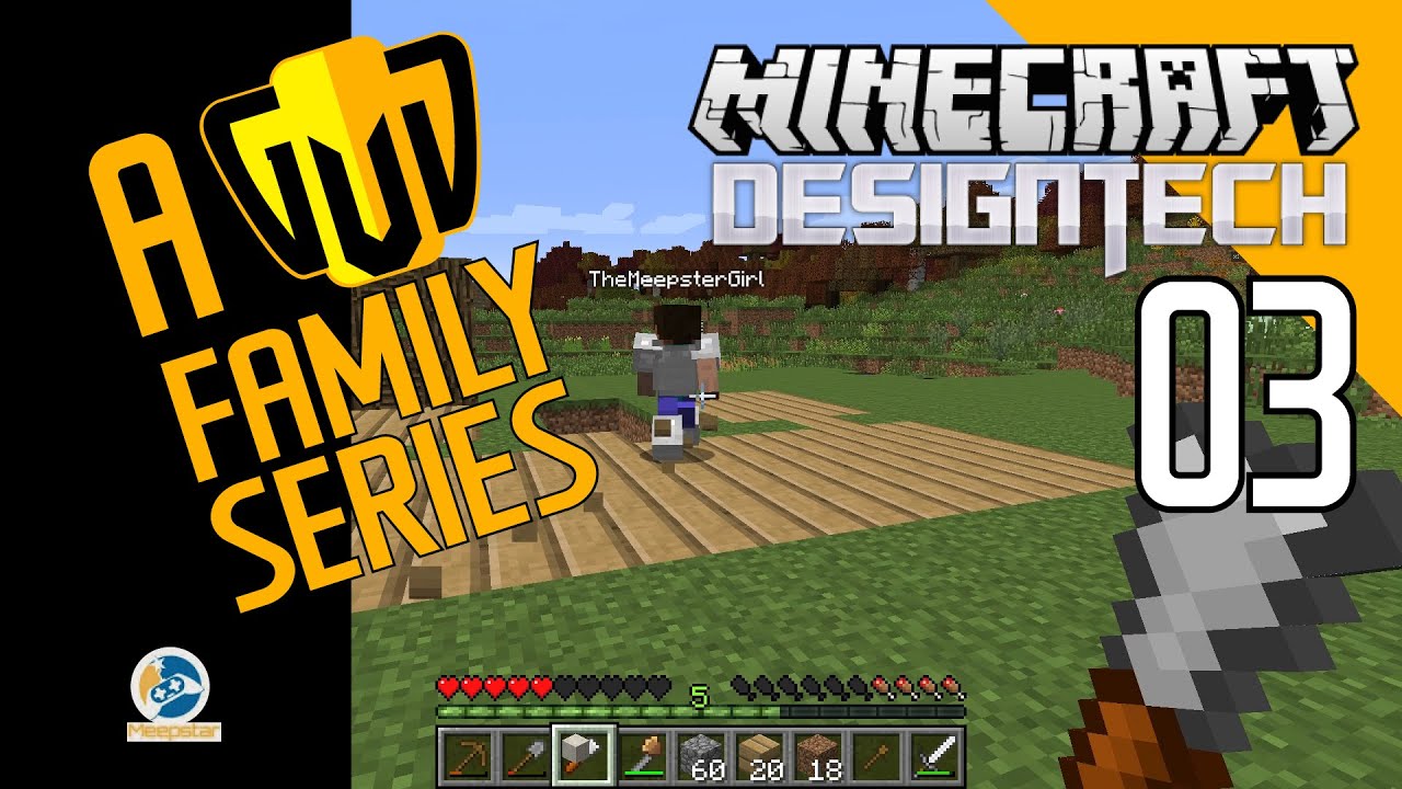 A GUD Family Series | Minecraft DesignTech | Building Our First Designer Home w/ MeepStarGaming